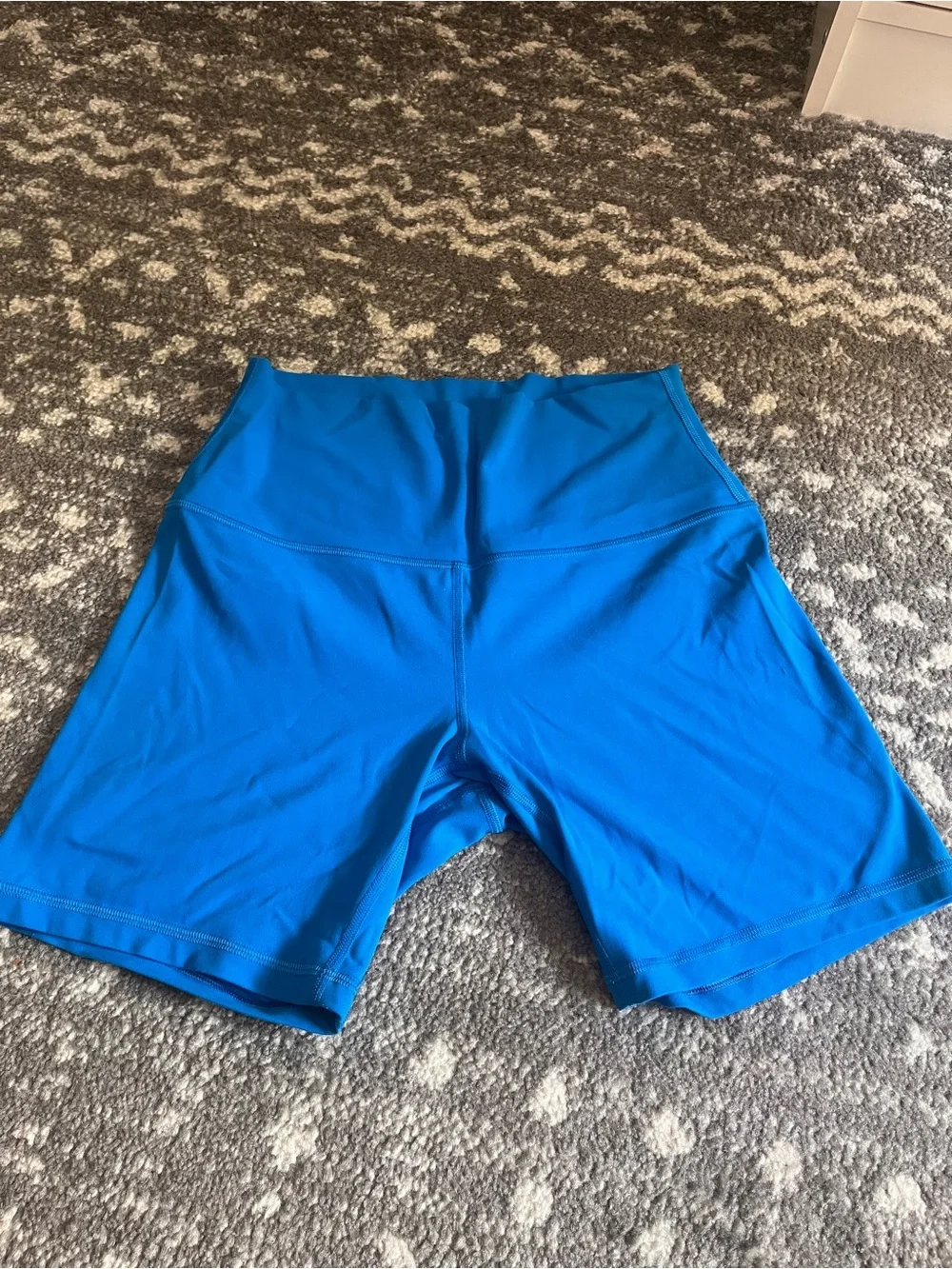 Women's Lululemon Align High-Rise Performance Shorts - Bright Blue